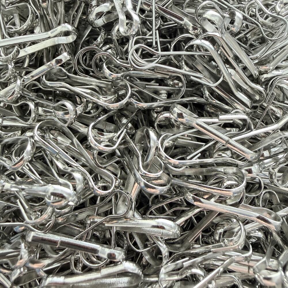 Lanyard Hooks, 5000 Pcs 17mm Spring Snap Clips Clasps for KeyChain, Lanyard Card